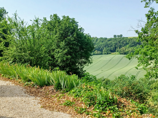 uitzicht op de vallei
